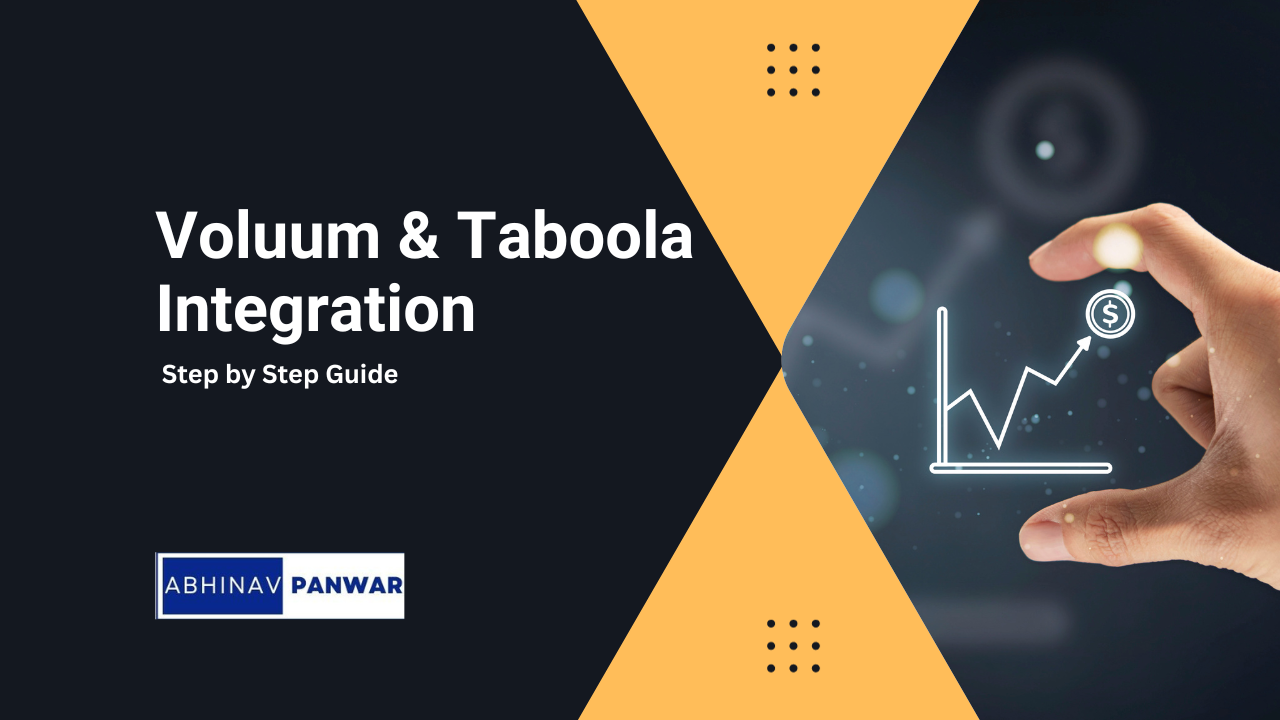 voluum and taboola Integration